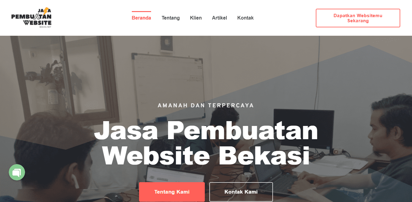 Jasa Pembuatan Website Bekasi